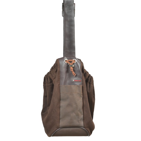 DANIELLA LEHAVI Vegan Collection Mesh Hobo Bag in Brown - Picture 13 of 13